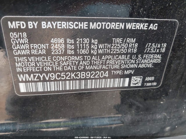 2019 MINI COUNTRYMAN WMZYV9C52K3B92204 Photo 8
