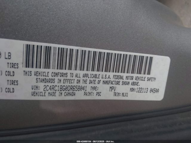 2013 CHRYSLER TOWN & COUNTRY 2C4RC1BG0DR658041 Photo 8