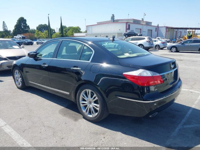 2011 HYUNDAI GENESIS KMHGC4DFXBU129477 Photo 2