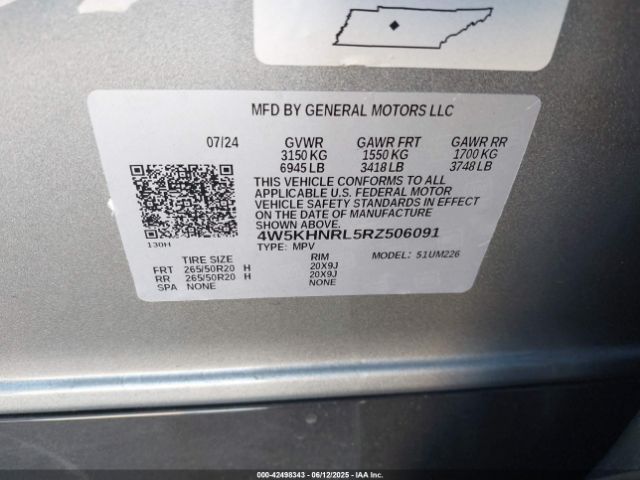 2024 ACURA ZDX 4W5KHNRL5RZ506091 Photo 8