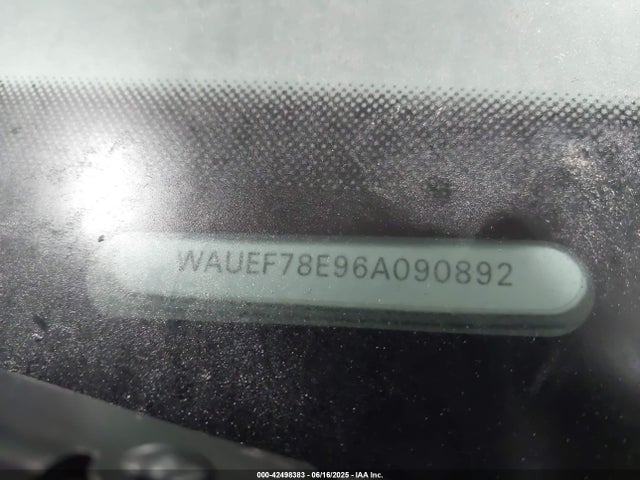 2006 AUDI A4 WAUEF78E96A090892 Photo 8