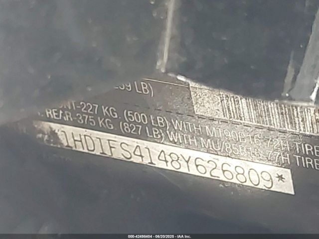 2008 HARLEY-DAVIDSON FLTR 1HD1FS4148Y626809 Photo 9
