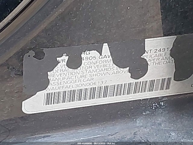2013 AUDI A4 WAUFFAFL3DN006137 Photo 8