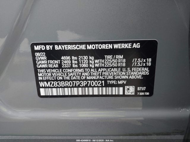 2023 MINI COUNTRYMAN WMZ83BR07P3P70021 Photo 8