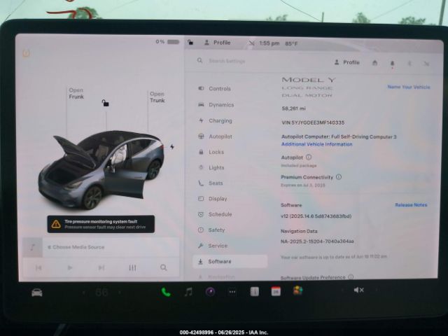 2021 TESLA MODEL Y 5YJYGDEE3MF140335 Photo 6