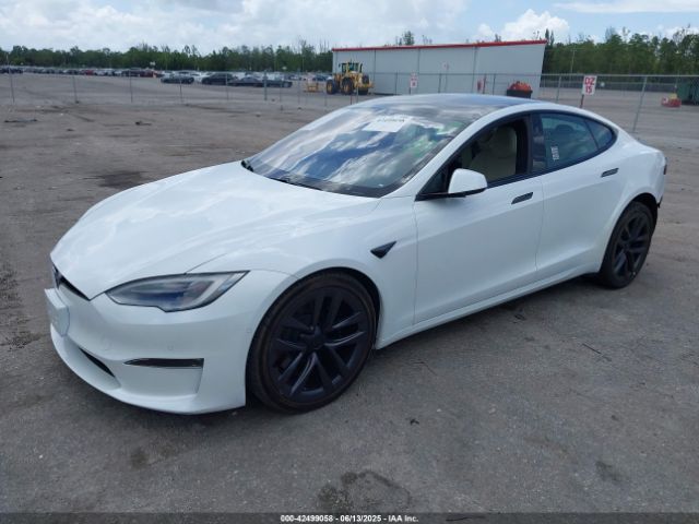 2021 TESLA MODEL S 5YJSA1E67MF436814 Photo 1