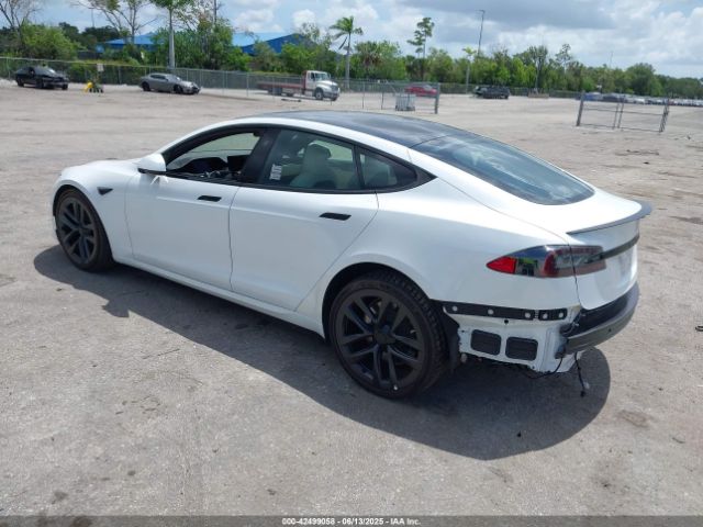 2021 TESLA MODEL S 5YJSA1E67MF436814 Photo 2
