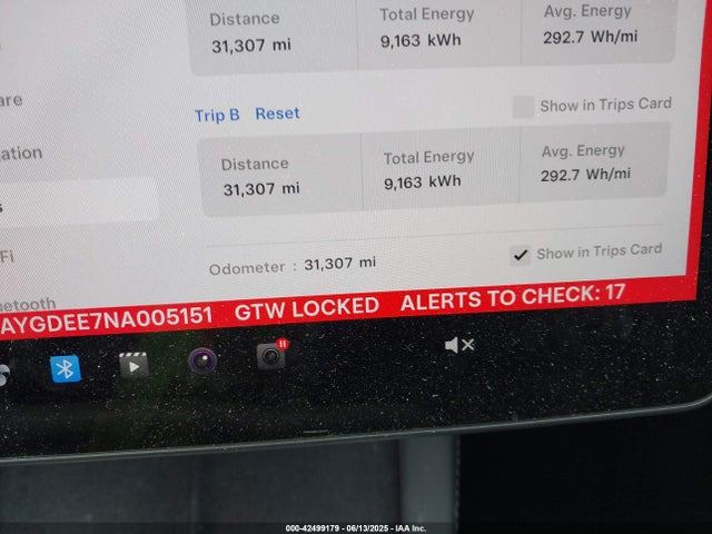 7SAYGDEE7NA005151 Tesla 2022
