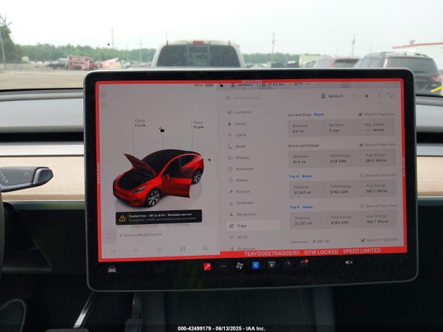 7SAYGDEE7NA005151 Tesla 2022