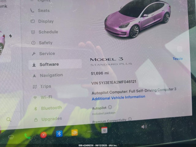 2021 TESLA MODEL 3 5YJ3E1EA2MF046121 Photo 6