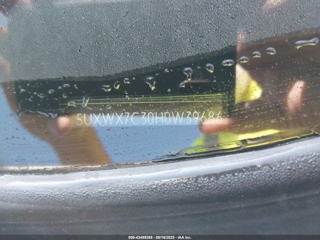 BMW 2017 2017 5UXWX7C30H0W39686 Image 9