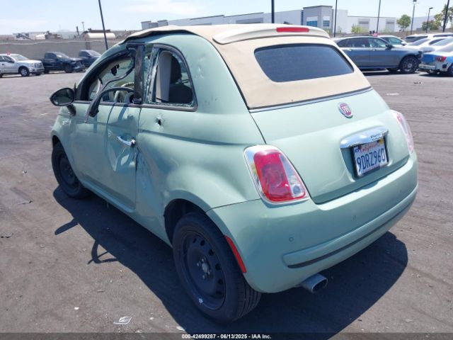 2013 FIAT 500C 3C3CFFDR1DT541045 Photo 2