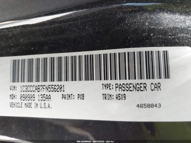 1C3CCCAB7FN556201 Chrysler 2015
