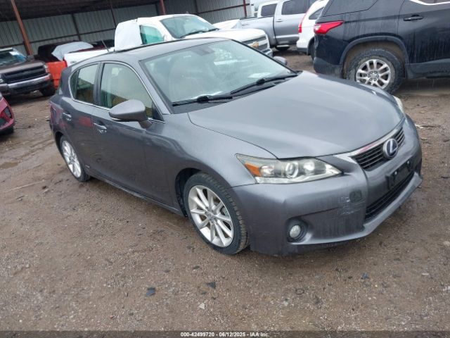 2012 LEXUS CT 200H JTHKD5BH5C2122244