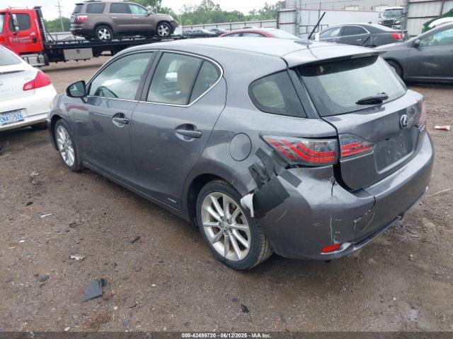 2012 LEXUS CT 200H JTHKD5BH5C2122244 Photo 2