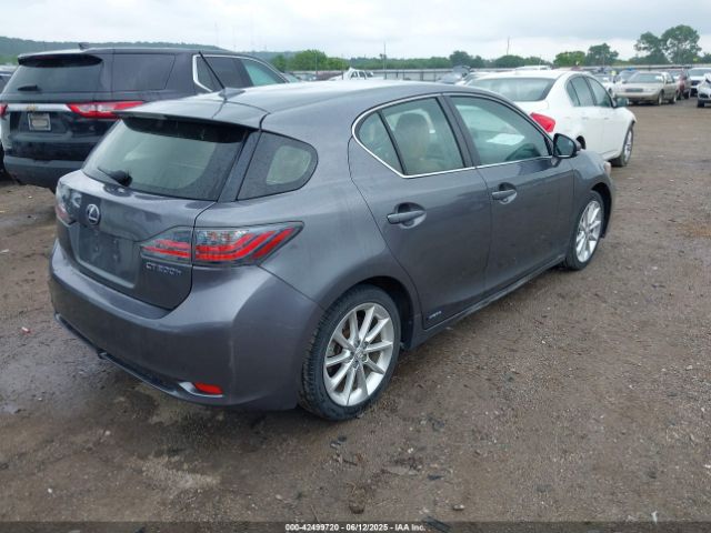 2012 LEXUS CT 200H JTHKD5BH5C2122244 Photo 3