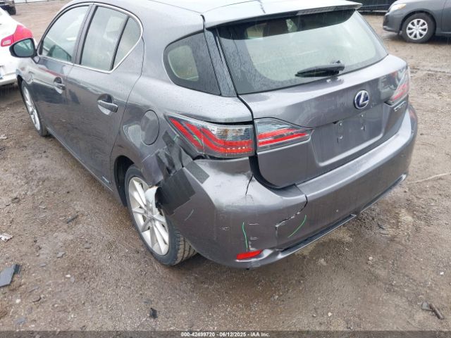 2012 LEXUS CT 200H JTHKD5BH5C2122244 Photo 5