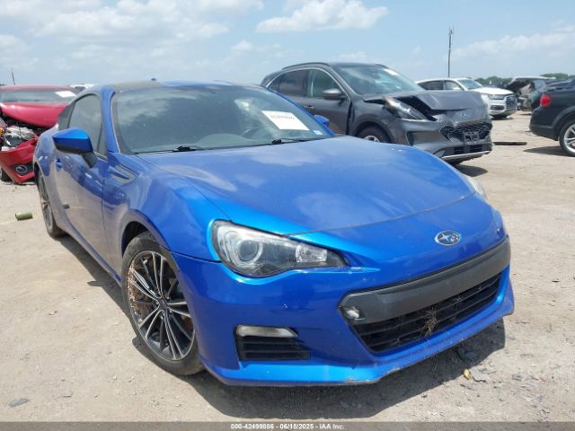 2016 SUBARU BRZ JF1ZCAB17G9601251