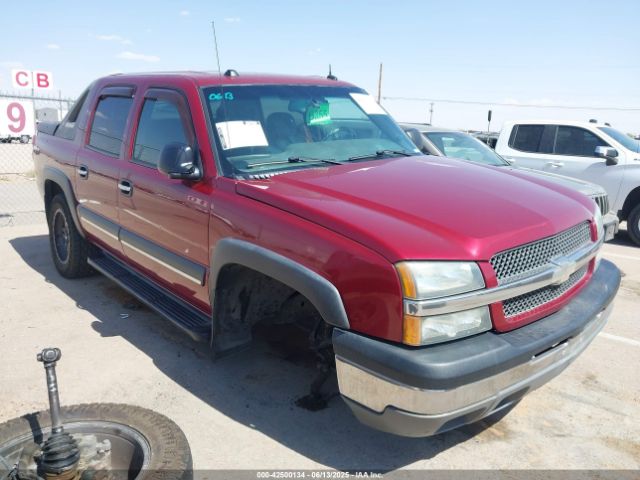 2004 CHEVROLET AVALANCHE 1500 3GNEK12T94G131448