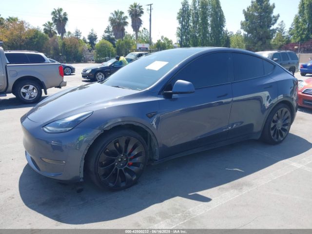 2021 TESLA MODEL Y 5YJYGDEF9MF298607 Photo 1