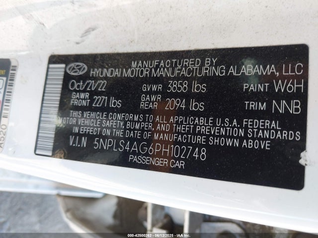 Hyundai Elantra 2023 5NPLS4AG6PH102748 Image 22