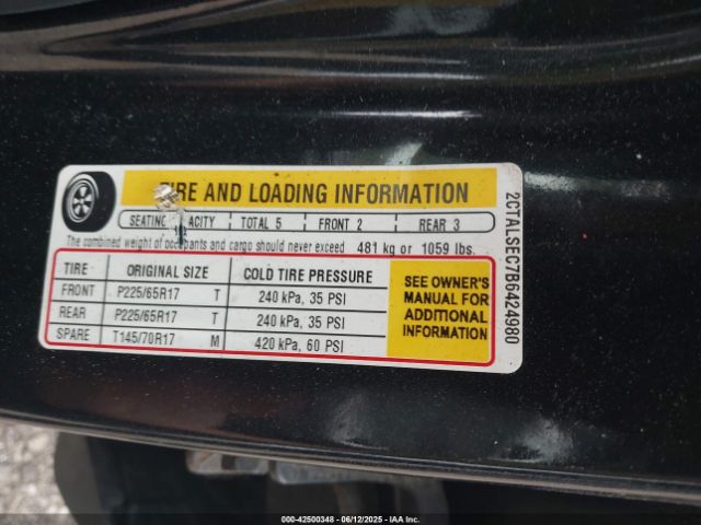 2011 GMC TERRAIN 2CTALSEC7B6424980 Photo 8