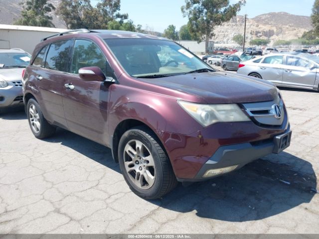 2009 ACURA MDX 2HNYD28609H503932