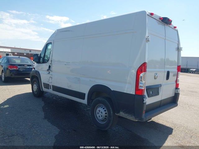 2024 Ram Promaster 2500 Tradesman High Roof 136 Wb W/pass Seat მანქანა იყიდება აუქციონზე, vin: 3C6LRVCGXRE149262, აუქციონის ნომერი: 42500498
