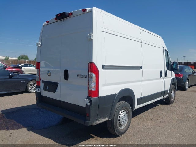 2024 Ram Promaster 2500 Tradesman High Roof 136 Wb W/pass Seat მანქანა იყიდება აუქციონზე, vin: 3C6LRVCGXRE149262, აუქციონის ნომერი: 42500498