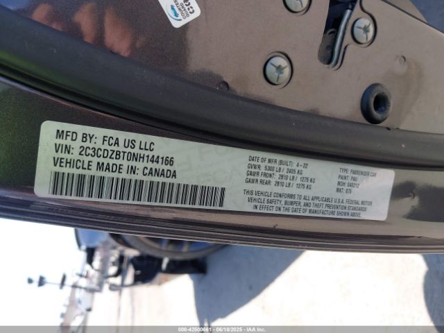 2022 DODGE CHALLENGER 2C3CDZBT0NH144166 Photo 8