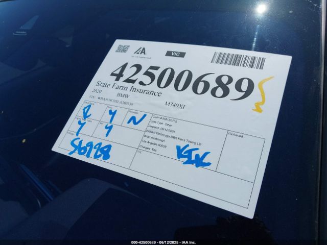 WBA5U9C0XLA380339 BMW M340I