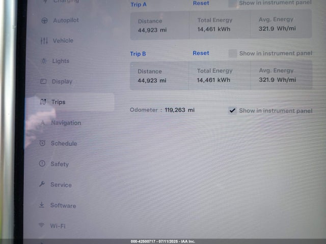 Продажа на аукционе авто 2017 Tesla Model S 100d/60d/75d/90d/p100d, vin: 5YJSA1E20HF222251, номер лота: 42500717