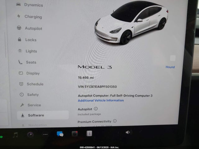 2023 TESLA MODEL 3 5YJ3E1EA8PF501350 Photo 6