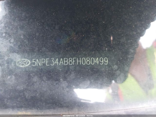 5NPE34AB8FH080499 Hyundai Sonata Sport 2.0t
