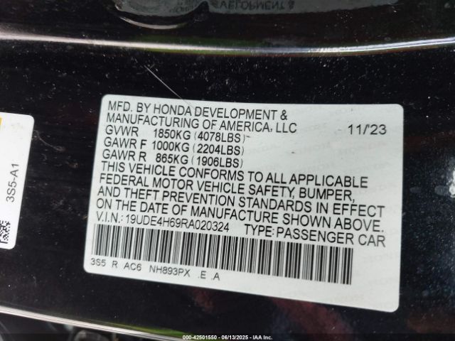 2024 ACURA INTEGRA 19UDE4H69RA020324 Photo 8