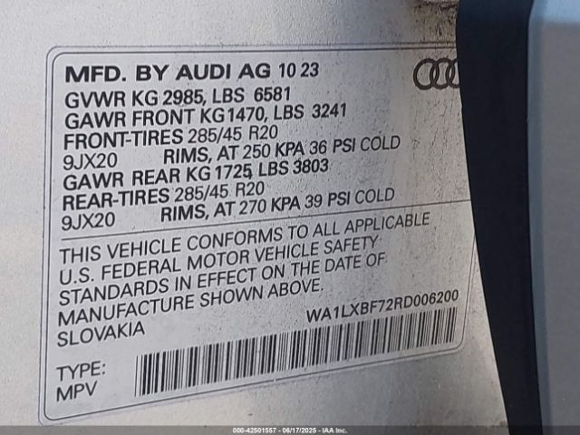 2024 AUDI Q7 WA1LXBF72RD006200 Photo 8