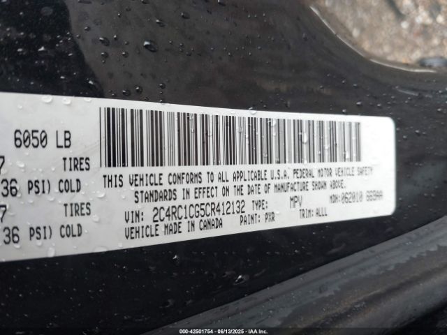 2012 CHRYSLER TOWN & COUNTRY 2C4RC1CG5CR412132 Photo 8