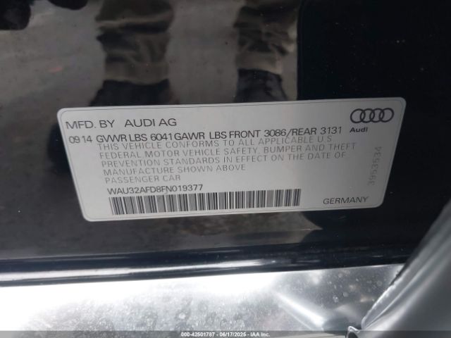 2015 AUDI A8 L WAU32AFD8FN019377 Photo 8