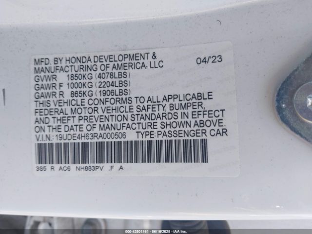 2024 ACURA INTEGRA 19UDE4H63RA000506 Photo 8