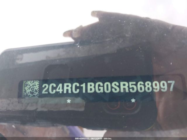 2C4RC1BG0SR568997 Chrysler Pacifica