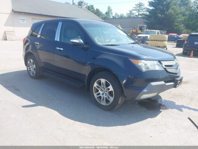 2009 ACURA MDX 2HNYD28219H522048