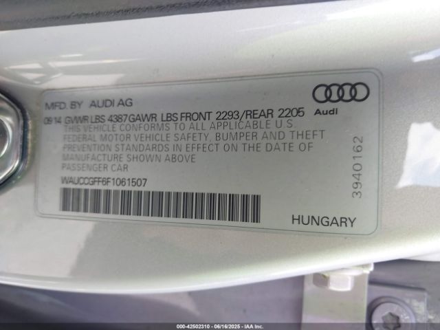 2015 AUDI A3 WAUCCGFF6F1061507 Photo 8