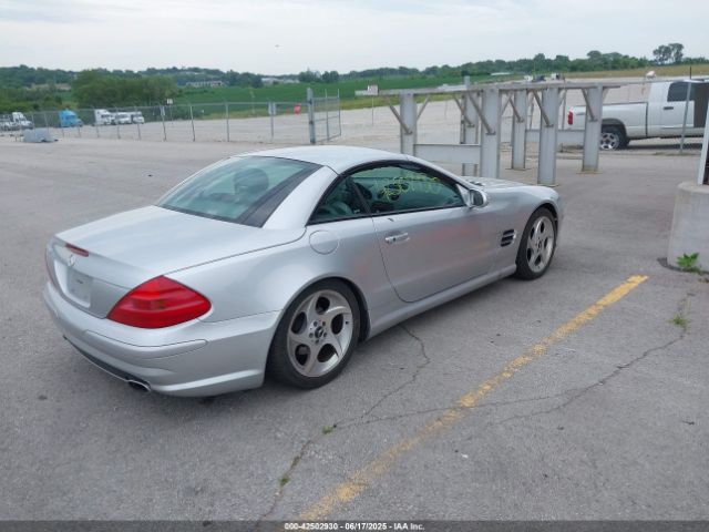 2003 MERCEDES-BENZ SL 500 WDBSK75F33F058662 Photo 3