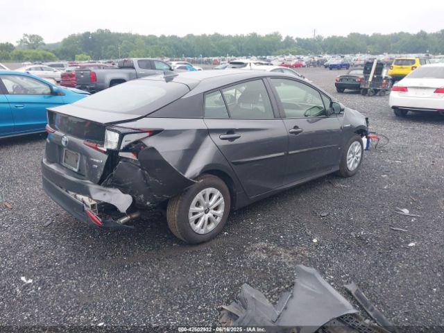 2019 TOYOTA PRIUS JTDKARFU8K3093579 Photo 3