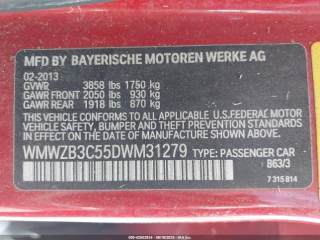 2013 MINI COUNTRYMAN WMWZB3C55DWM31279 Photo 8