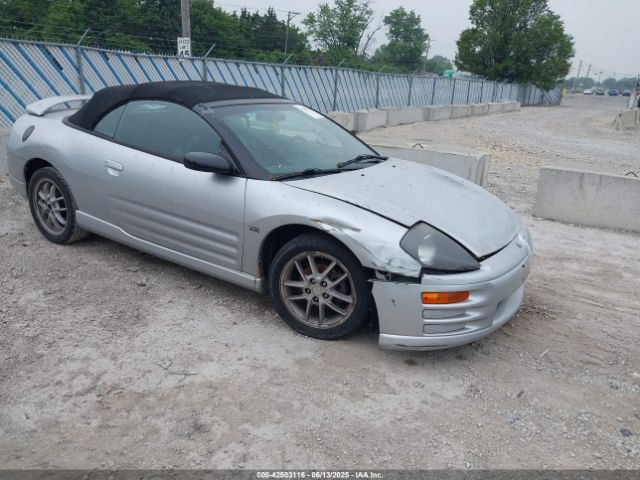 2001 MITSUBISHI ECLIPSE SPYDER 4A3AE55H81E007247