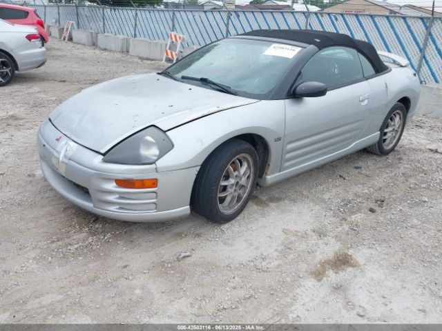 2001 MITSUBISHI ECLIPSE SPYDER 4A3AE55H81E007247 Photo 1