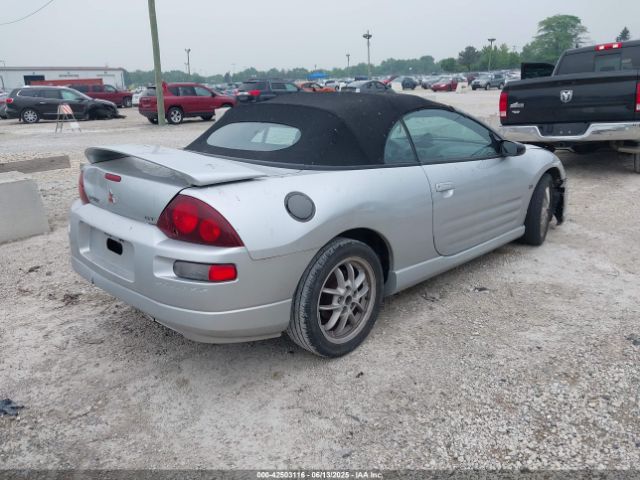 2001 MITSUBISHI ECLIPSE SPYDER 4A3AE55H81E007247 Photo 3