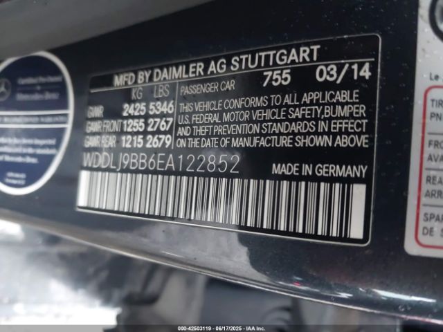 2014 MERCEDES-BENZ CLS 550 WDDLJ9BB6EA122852 Photo 8