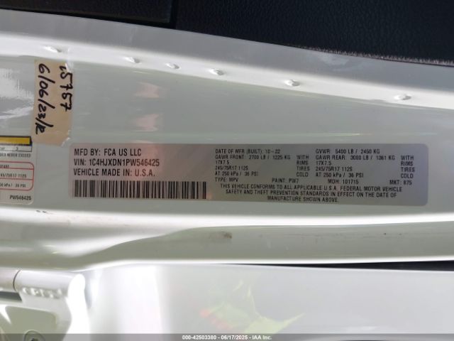 2023 JEEP WRANGLER 1C4HJXDN1PW546425 Photo 8
